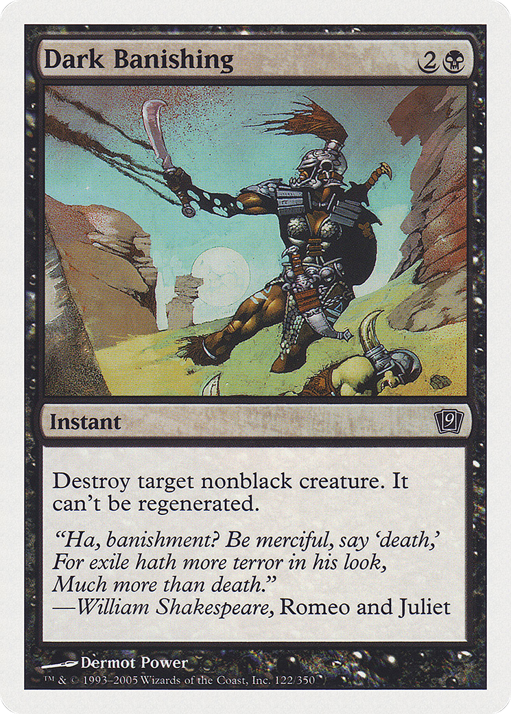 Dark Banishing (9ED) 122 - WZRD TCG