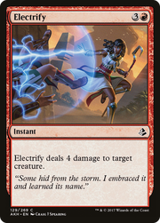 Electrify (AKH) 129 - WZRD TCG