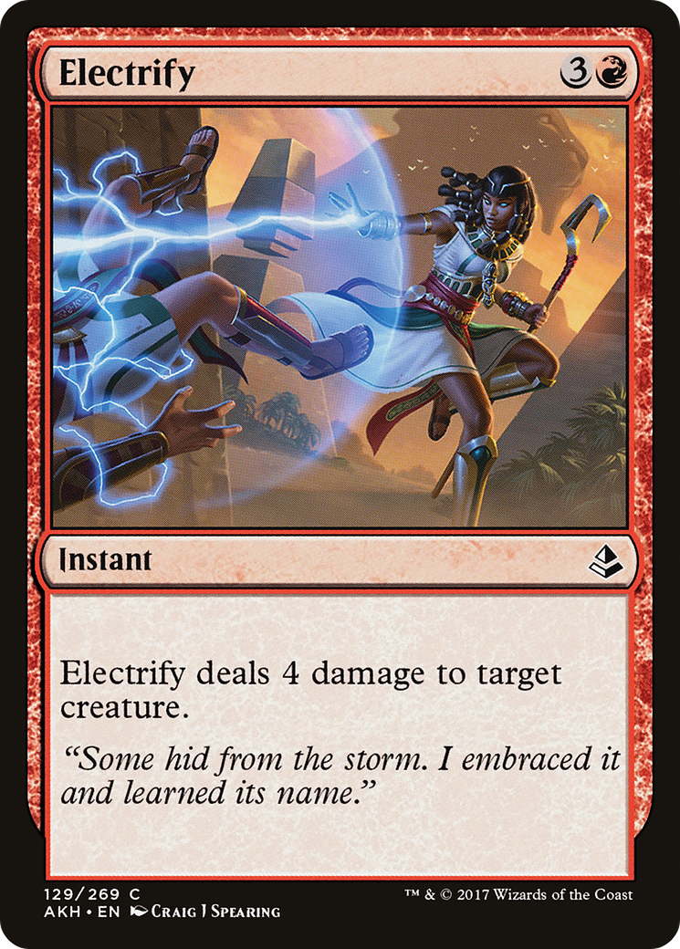 Electrify (AKH) 129 - WZRD TCG