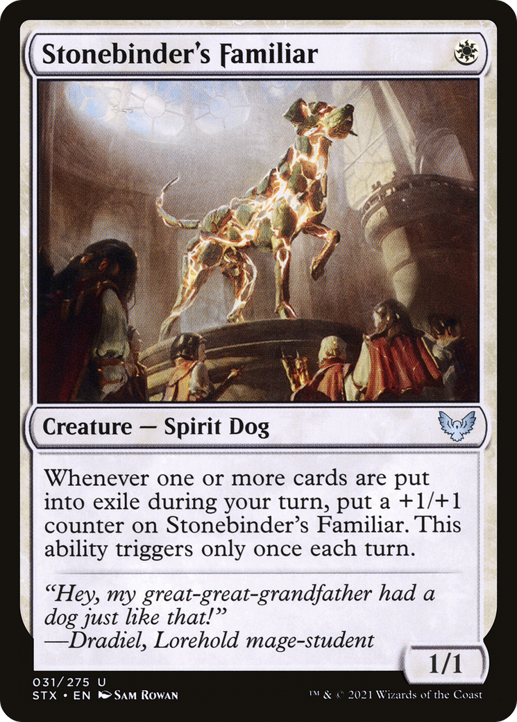 Stonebinder's Familiar (STX) 31 - WZRD TCG