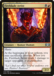 Fireblade Artist (RNA) 172 - WZRD TCG