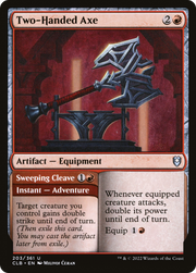 Two-Handed Axe (DFC) (CLB) 203 - WZRD TCG