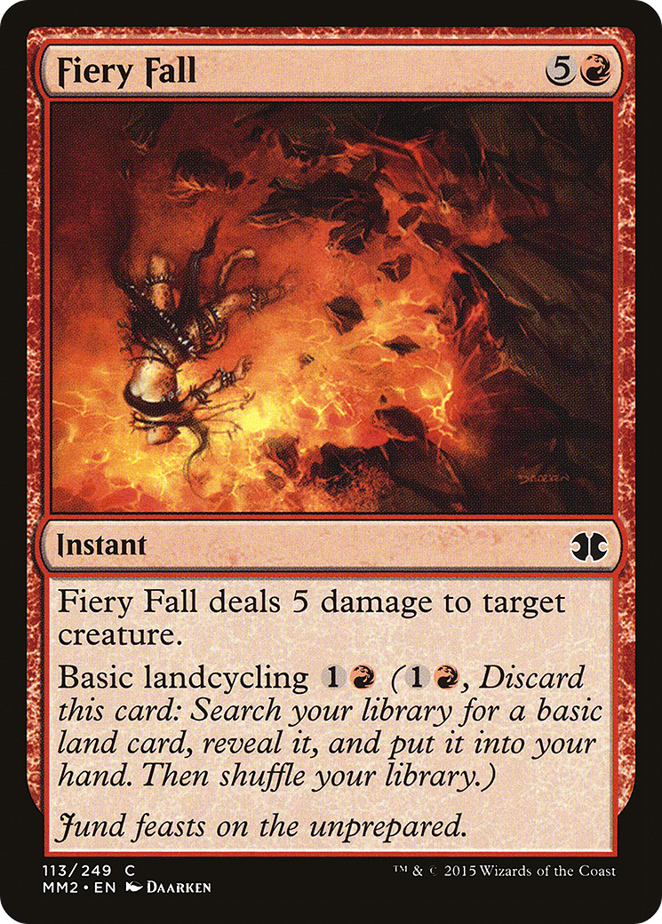 Fiery Fall (MM2) 113 - WZRD TCG