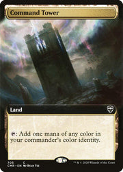 Command Tower (Extended Art),, 705, Near Mint, Foil