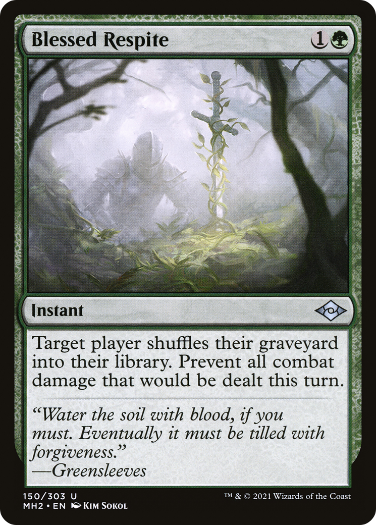 Blessed Respite (MH2) 150 - WZRD TCG