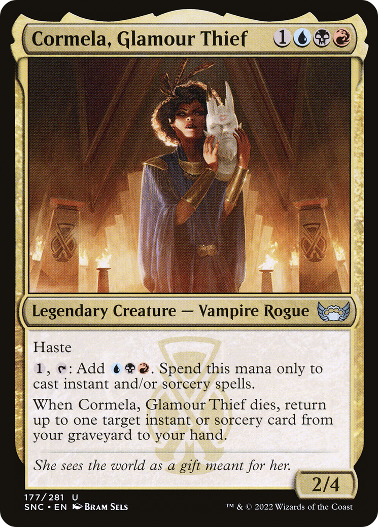 Cormela, Glamour Thief (SNC) 177 - WZRD TCG