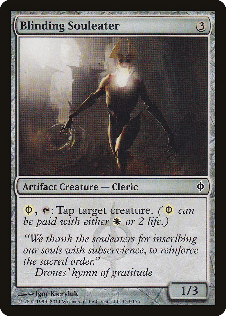 Blinding Souleater (NPH) 131 - WZRD TCG