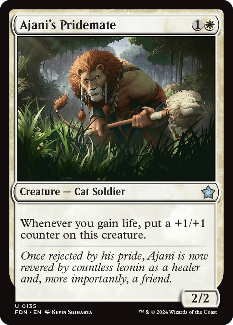 Ajani's Pridemate (FDN) 135