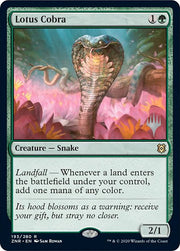 Lotus Cobra,, 193, Near Mint, Foil