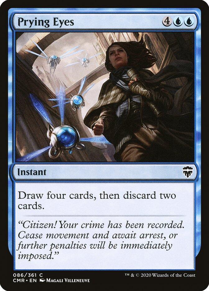 Prying Eyes, CMR, 86, NM, Foil