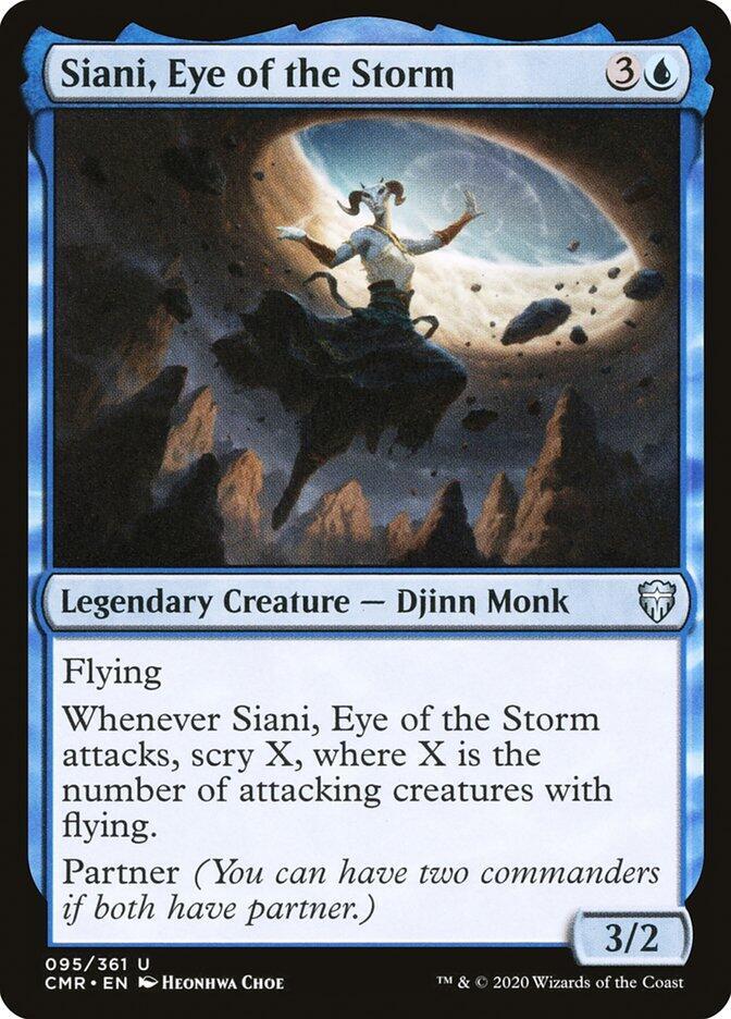 Siani, Eye of the Storm, CMR, 95, NM, Foil