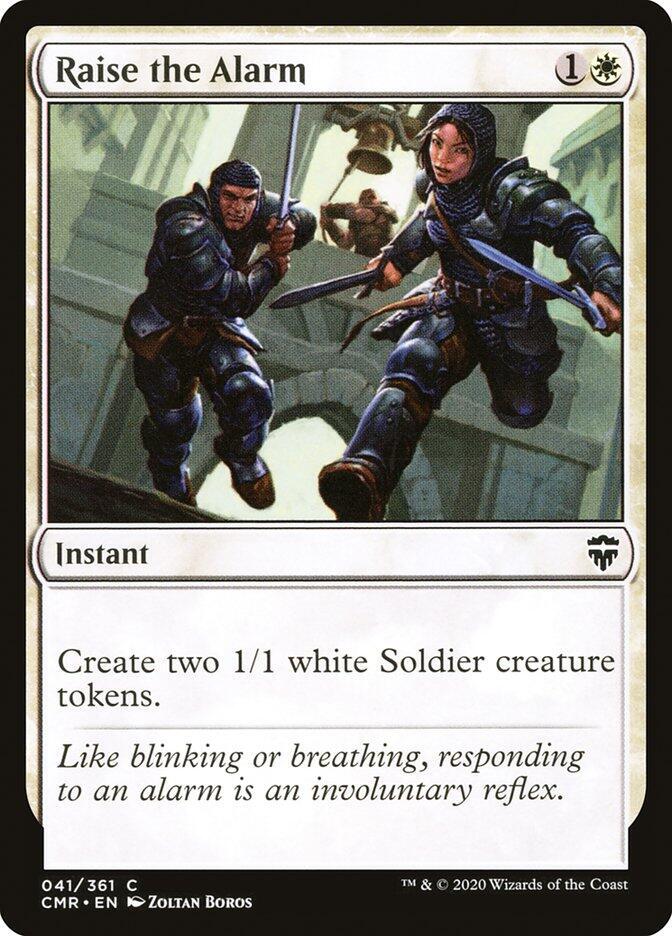 Raise the Alarm, CMR, 41, NM, Foil