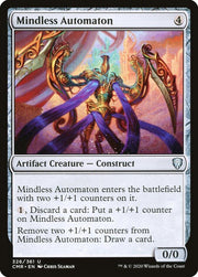 Mindless Automaton, CMR, 326, NM, Foil