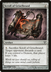 Scroll of Griselbrand (AVR) 221 - WZRD TCG