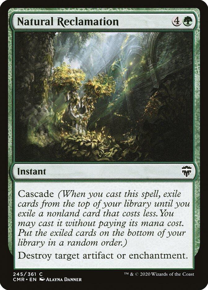 Natural Reclamation, CMR, 245, NM, Foil