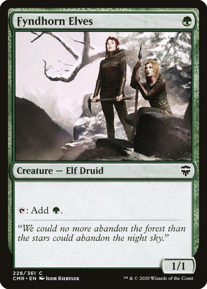 Fyndhorn Elves, CMR, 228, NM