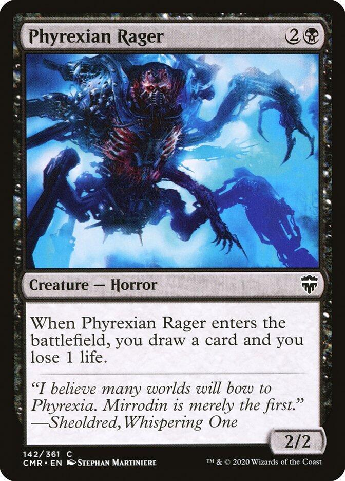 Phyrexian Rager, CMR, 142, NM