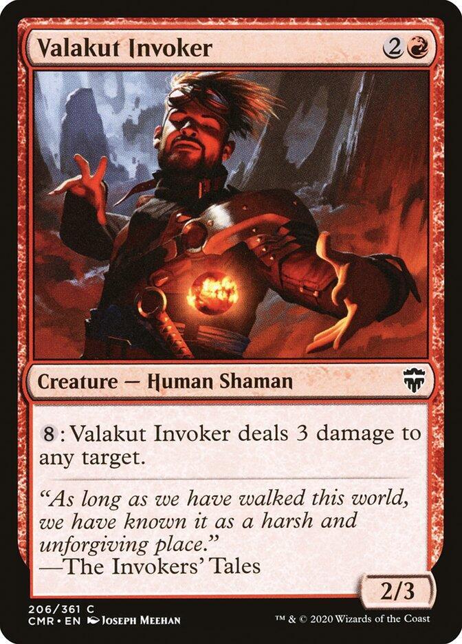 Valakut Invoker, CMR, 206, NM, Foil
