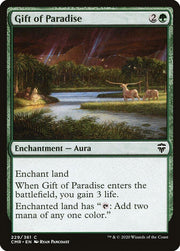 Gift of Paradise, CMR, 229, NM, Foil