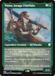 Numa, Joraga Chieftain (Foil Etched), CMR, 583, NM, Foil