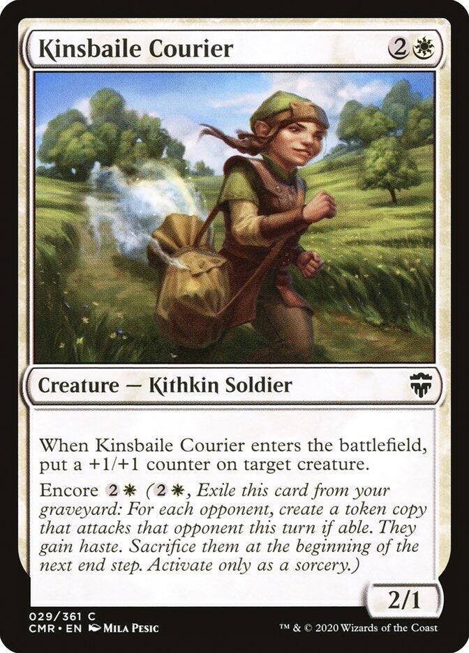 Kinsbaile Courier, CMR, 29, NM, Foil