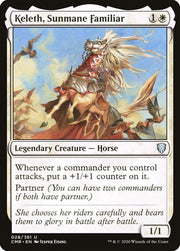 Keleth, Sunmane Familiar, CMR, 28, NM, Foil