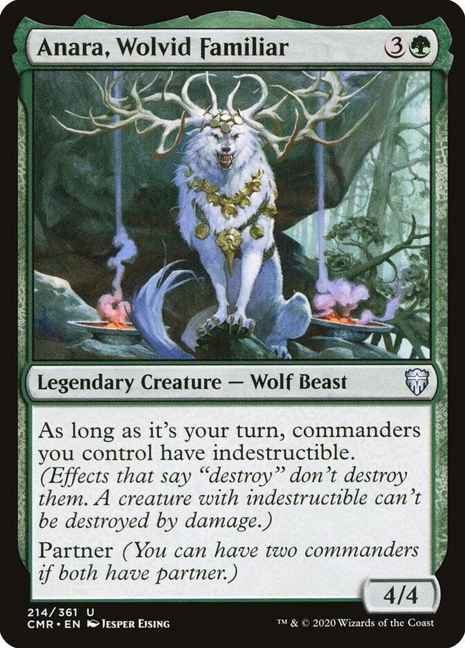 Anara, Wolvid Familiar, CMR, 214, NM