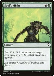 Soul's Might, CMR, 257, NM, Foil