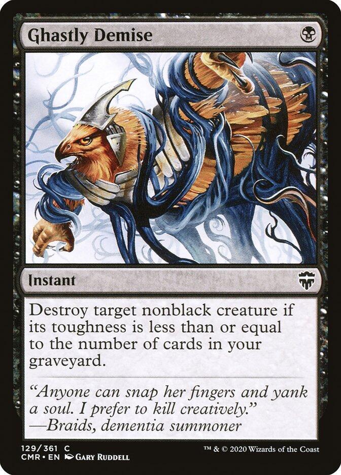 Ghastly Demise, CMR, 129, NM, Foil