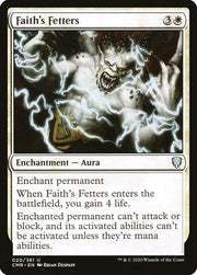 Faith's Fetters, CMR, 20, NM