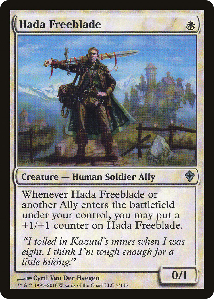 Hada Freeblade (WWK) 7 - WZRD TCG