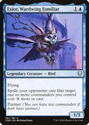 Esior, Wardwing Familiar, CMR, 67, NM