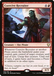 Coercive Recruiter, CMR, 169, NM, Foil