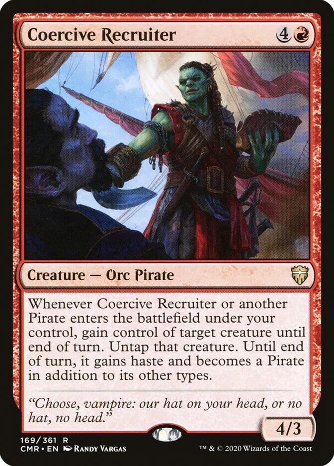 Coercive Recruiter, CMR, 169, NM, Foil