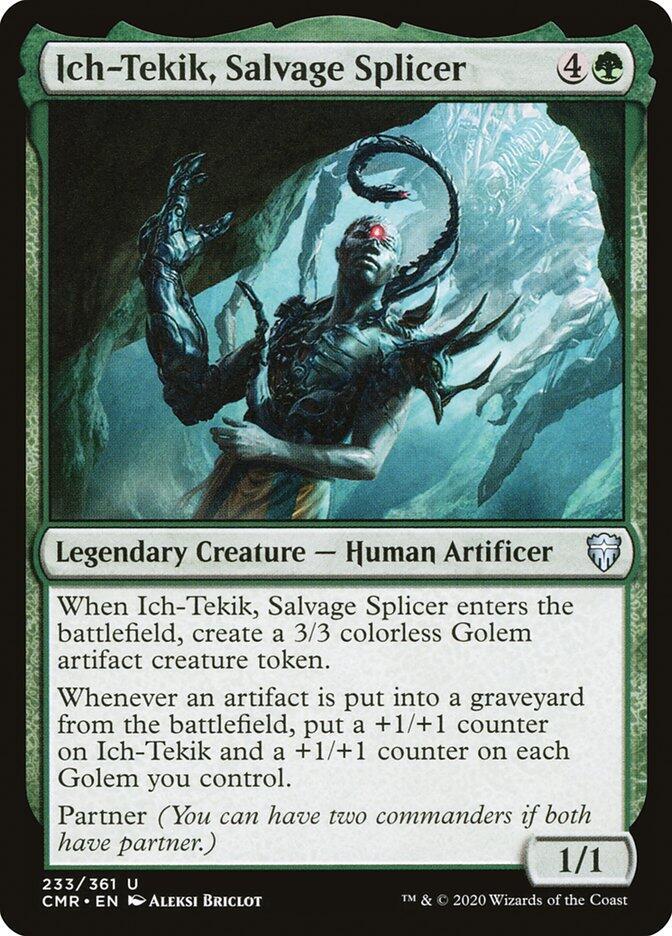 Ich-Tekik, Salvage Splicer, CMR, 233, NM, Foil