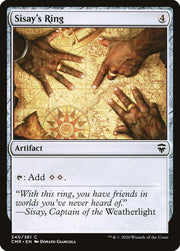 Sisay's Ring, CMR, 340, NM, Foil