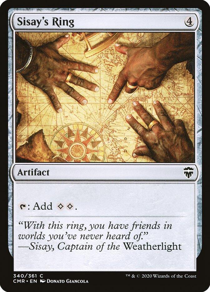Sisay's Ring, CMR, 340, NM, Foil