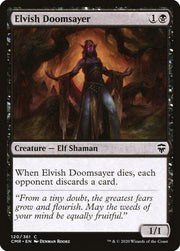 Elvish Doomsayer, CMR, 120, NM