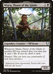 Miara, Thorn of the Glade, CMR, 133, NM, Foil