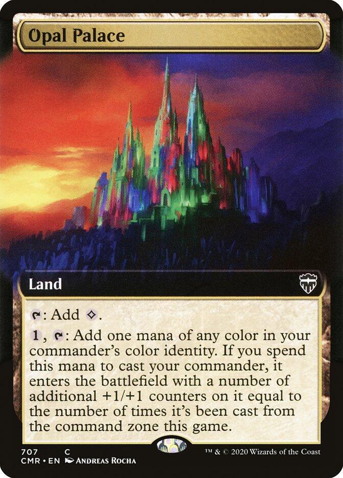 Opal Palace (Extended Art), CMR, 707, NM