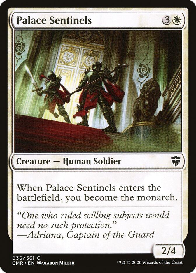 Palace Sentinels, CMR, 36, NM, Foil