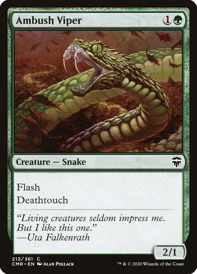 Ambush Viper, CMR, 213, NM, Foil