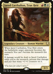 Jared Carthalion, True Heir, CMR, 281, NM