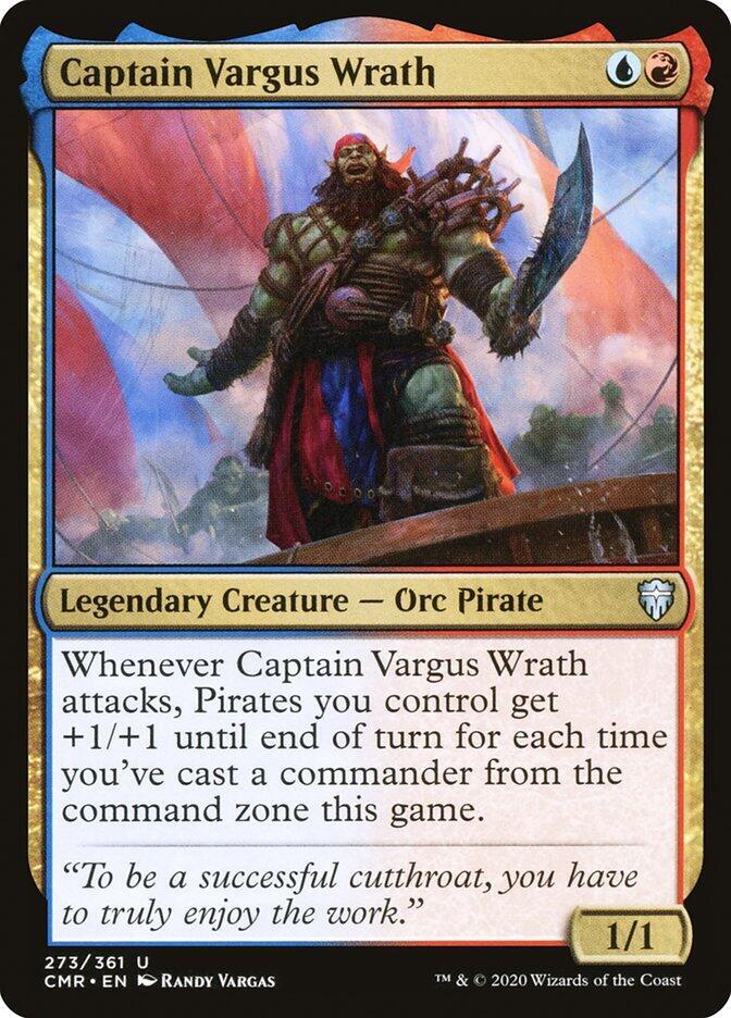 Captain Vargus Wrath, CMR, 273, NM, Foil