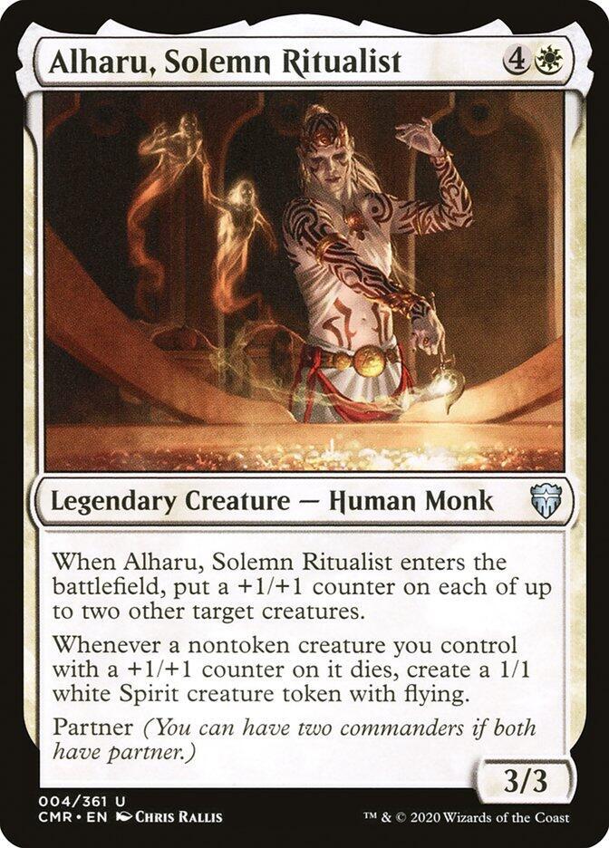 Alharu, Solemn Ritualist, CMR, 4, NM