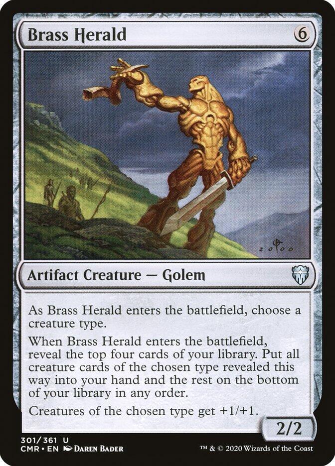 Brass Herald, CMR, 301, NM