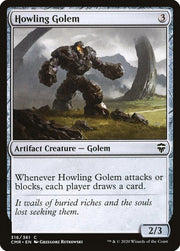 Howling Golem, CMR, 316, NM, Foil