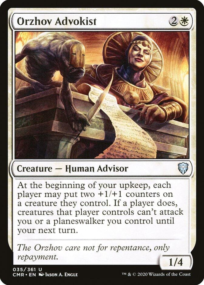 Orzhov Advokist, CMR, 35, NM
