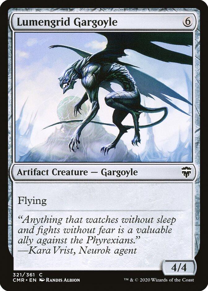 Lumengrid Gargoyle, CMR, 321, NM, Foil