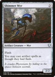 Shimmer Myr, CMR, 339, NM, Foil
